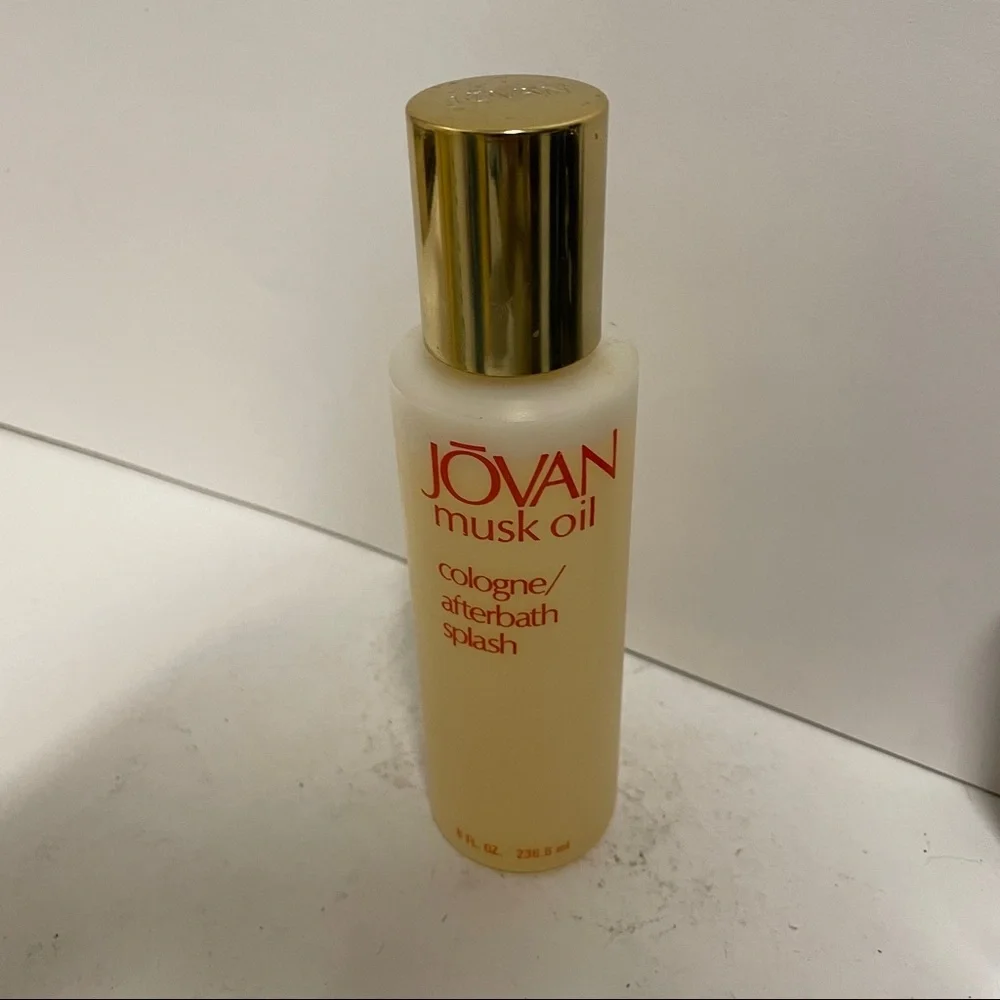 Jovan Musk Oil Cologne Afterbath Splash Vintage 1977 HTF